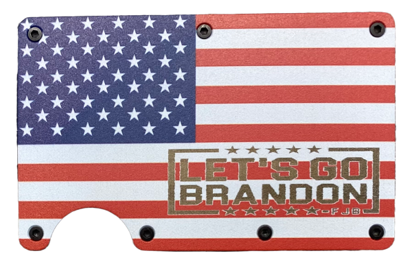 Let's Go Brandon American Flag RFID Protection