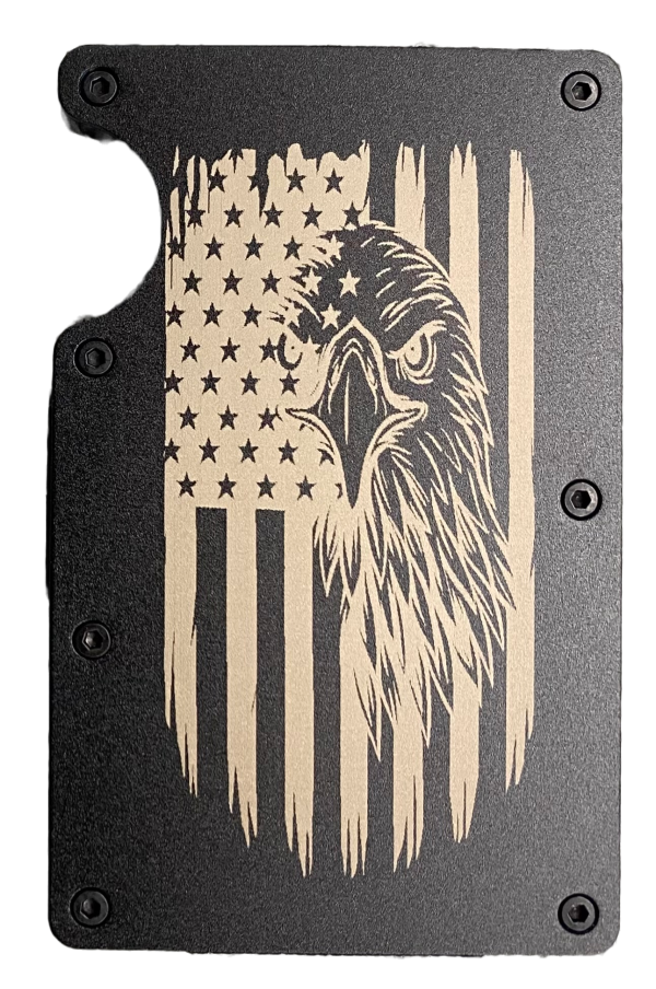 American Flag with Eagle RFID Protection