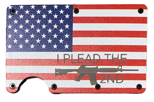I Plead the 2nd American Flag RFID Protected