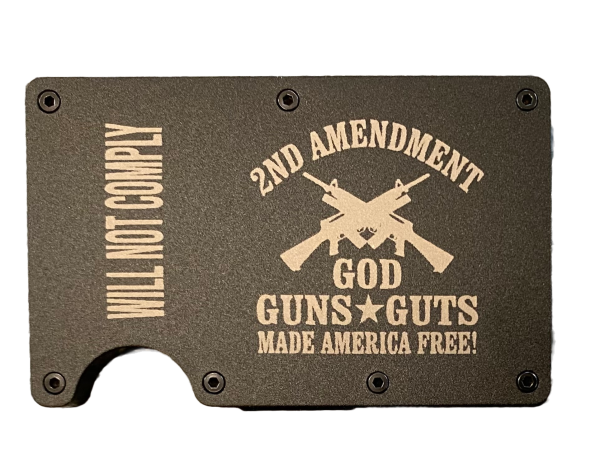 2nd Amendment God, Guts, Guns RFID Protection