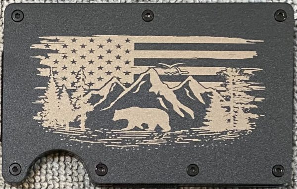 Bear Mountain American Flag RFID Protection