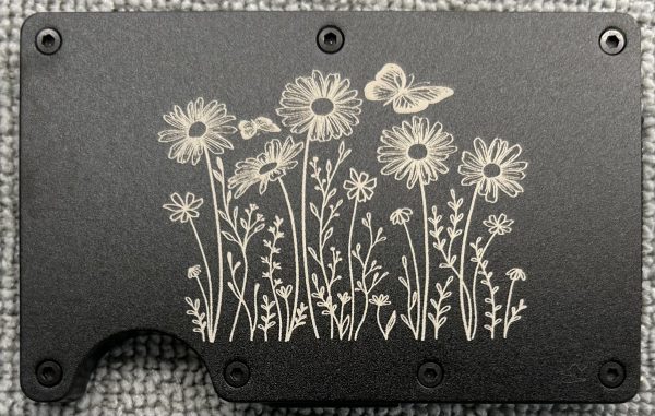Daisies With Butterflies RFID Protection