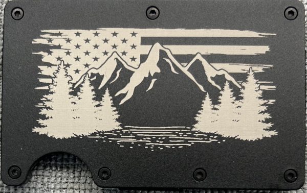 Flag Mountain American Flag RFID Protection