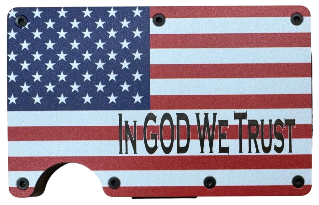 American Flag Wallet - In God We Trust